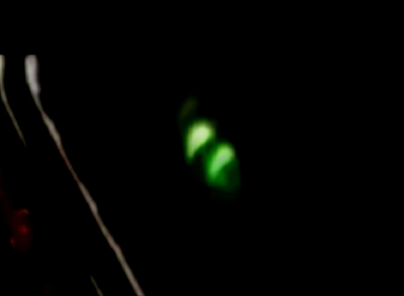 Apollo 11 Green UFO outside the Command Module